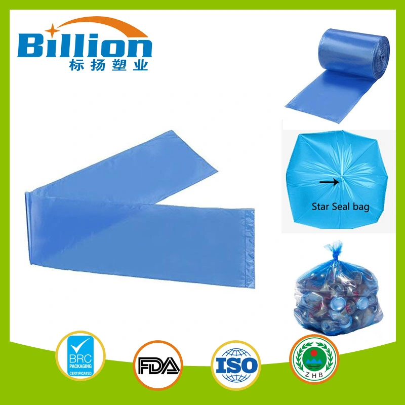 HDPE Clear Food Grade Package Flat Bags in Roll Side Seal Bag