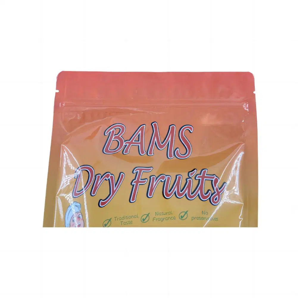 Hot Sales Custom Printed Plastic Aluminum Foil Ziplock Snack Bag Stand up Pouch Food Packaging Bag