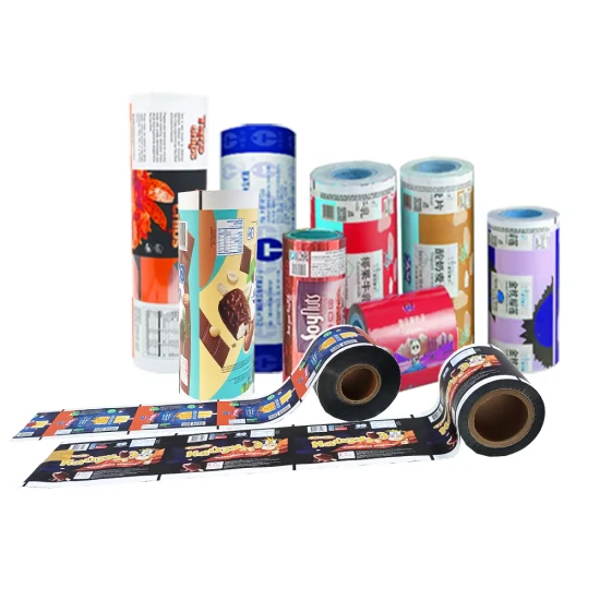 Pet Food Packaging Printed Roll Film Roll Stock for Food Packaging