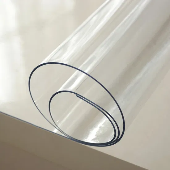 1mm 2mm 3mm Super Clear Film Crystal Transparent Plastic Soft PVC Film for Packaging