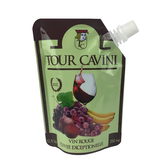 Food Grade High Temperature Retort Pouch Square Bottom Doypack Aluminum Foil Stand up Spout Pouch Cooking Oil Sauce Plastic Bag